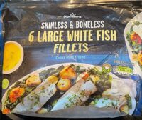 6 large white foah fillets