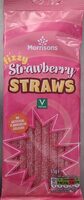 Fizzy strawberry straws