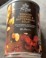Spanish chorizo & butterbean soup