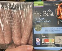 Pork Chipolatas