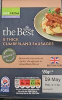The best Thick Cumberland sausages