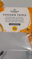 Chicken triple sandwich
