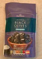 Black Olives Pitted with sea salt