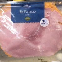 Breaded ham