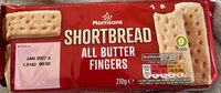 Mor Shortbread Fingers 210g