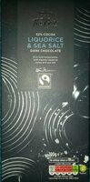 Liquorice & Sea Salt Dark Chocolate