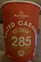 Salted caramel ice cream
