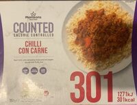 Counted chilli con carne