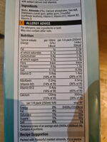 Unsweetened almond milk