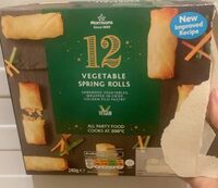 Vegetable spring rolls
