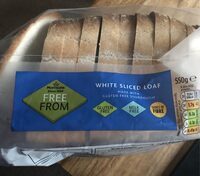 Gluten free white sliced bread