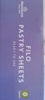 Filo pastry sheets