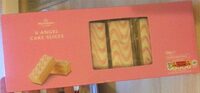 Angel cake slices