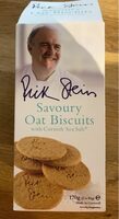 Savoury oat biscuits