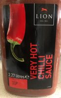 Very hot chilli sauce