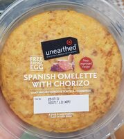 Spanish omelette with chorizo