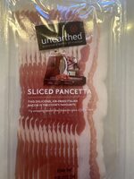 Sliced pancetta