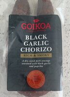 Black garlic chorizo