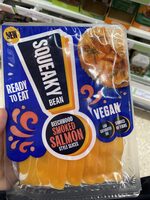 Smoked salmon styke slices