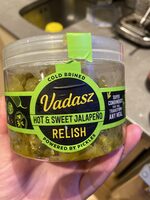 Hot & Sweet Jalapeño Relish