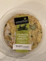 Courgette spanish omelette