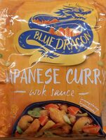Woksaus Japanese Curry 120g Blue Dragon
