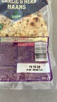 Garlic & herb naans