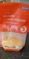 Mature grated cheddar