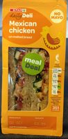 Daily Deli Mexican chicken on malted bread