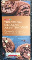 Tripke belgian chocolate all butter cookies