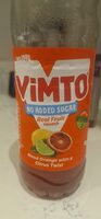 SINCE 1908 VIMTO NO ADDED SUGAR Real Fruit squash