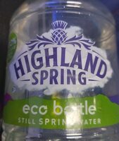 Still spring water