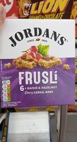 Jordans Frusli Raisin & Hazelnut Bar