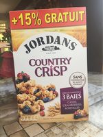 Country Crisp : 3 Baies, Cassis, Cranberries Et Myrtilles