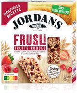 Barre de céréales frusli fruit rouges🍓