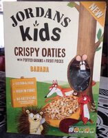 Jordans kids crispy oaties banana