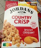 Country crisp biscuit croquant