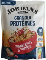 Granola Protéines Cranberries & Pommes