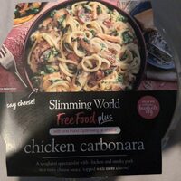 Chicken carbonara