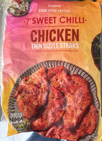 Sweet chilli chicken sizzle steaks