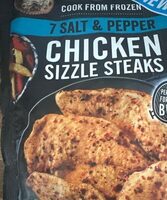 Salt and pepper chicken sizzle steaks