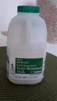 Semi skimmed milk