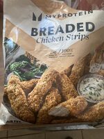 Breaded chicken strips