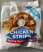 Chicken strips salt and pepper shake