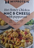 Hot Honey Chicken MAC & CHEESE with pepperoni