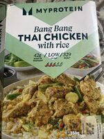 Bang Bang Thai Chicken with rice