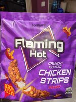 Flaming Hot Crunchy Coated Chicken Strips