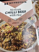Mexican Chilli Beef with rice