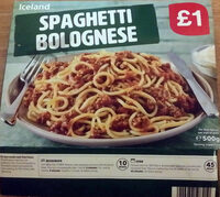 Spaghetti bolognese