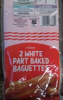 Iceland Part Baked Baguettes 2pk
